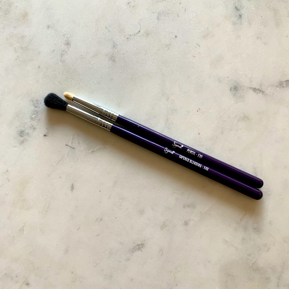 Sigma makeup brushes E30 and E40